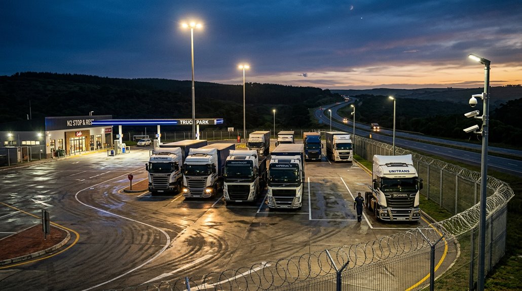 Why Secure Overnight Lorry Parking Matters on the N2 Route